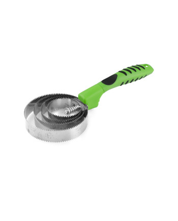 STRIGLIA A LAMA TONDA INOX LIME, FUXIA , TURQUOISE