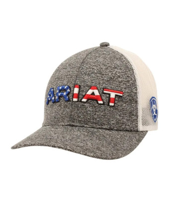 CAPPELLINO ARIAT USA FLAG GREY