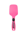 SPAZZOLA  CODA E CRINIERA C/MANICO ERGONOMICO LIME, FUXIA , TURQUOISE
