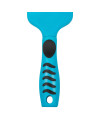 SPAZZOLA  CODA E CRINIERA C/MANICO ERGONOMICO LIME, FUXIA , TURQUOISE