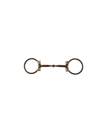 FILETTO WESTERN D FERRO BRUNITO DECORATO