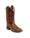 STIVALE OLD WEST ROSSO