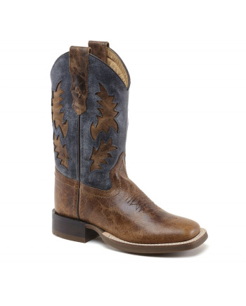 STIVALI OLD WEST BLU