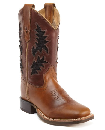 STIVALI OLD WEST CAMMELLO